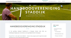 Desktop Screenshot of hbvstaddijk.nl